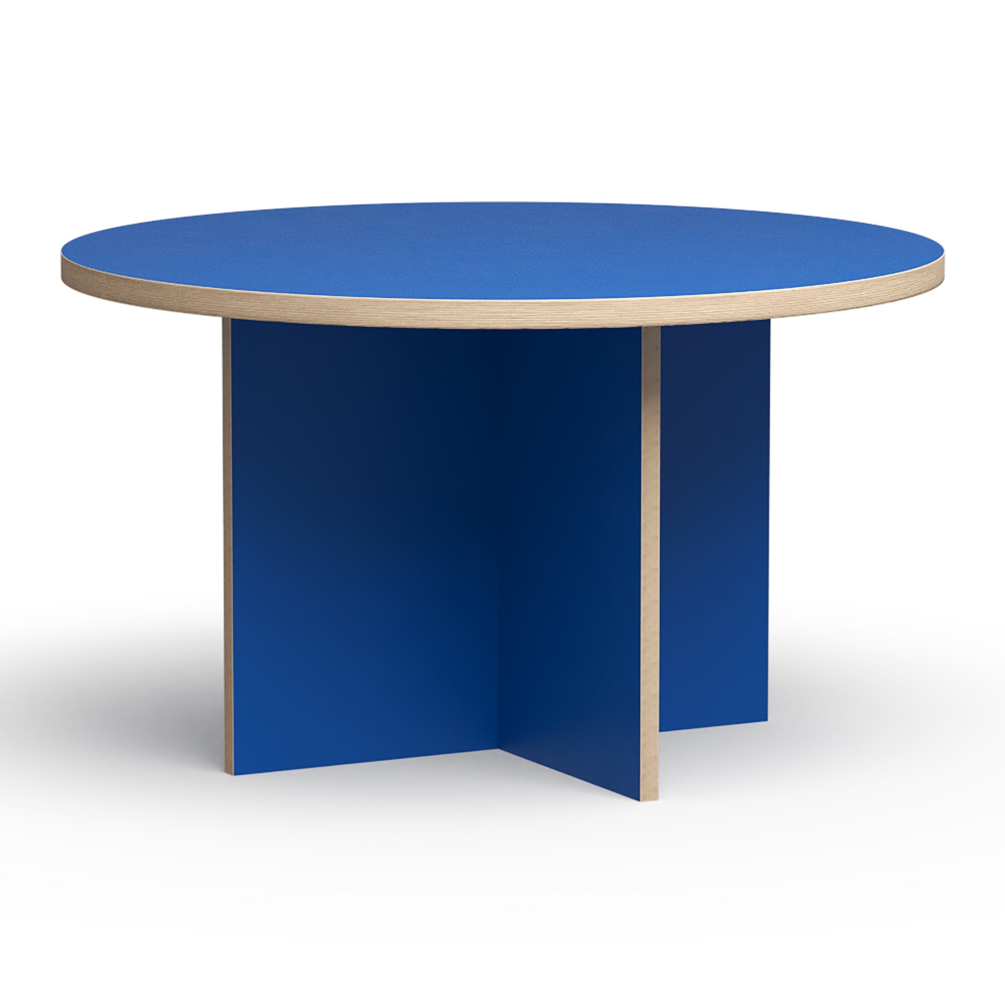 HKliving Dining Table Eettafel -Ø 130 cm - Blue