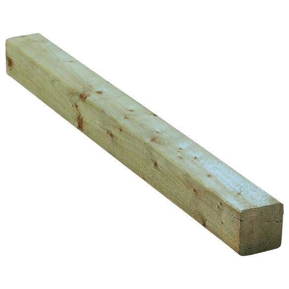 Vierkantpfosten, Kiefernholz/Fichtenholz, BxLxT: 9 x 240 x 9 cm
