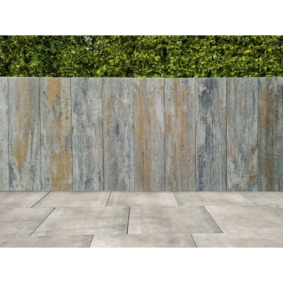 Palisade »Nombela«, Beton, Format: 80 x 12,5 x 12,5 cm, muschelkalk