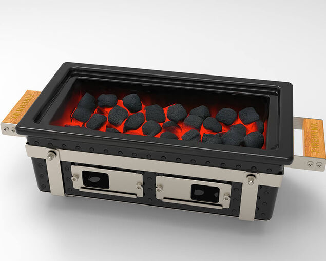 Firehawk Hibachi Tabletop Grill