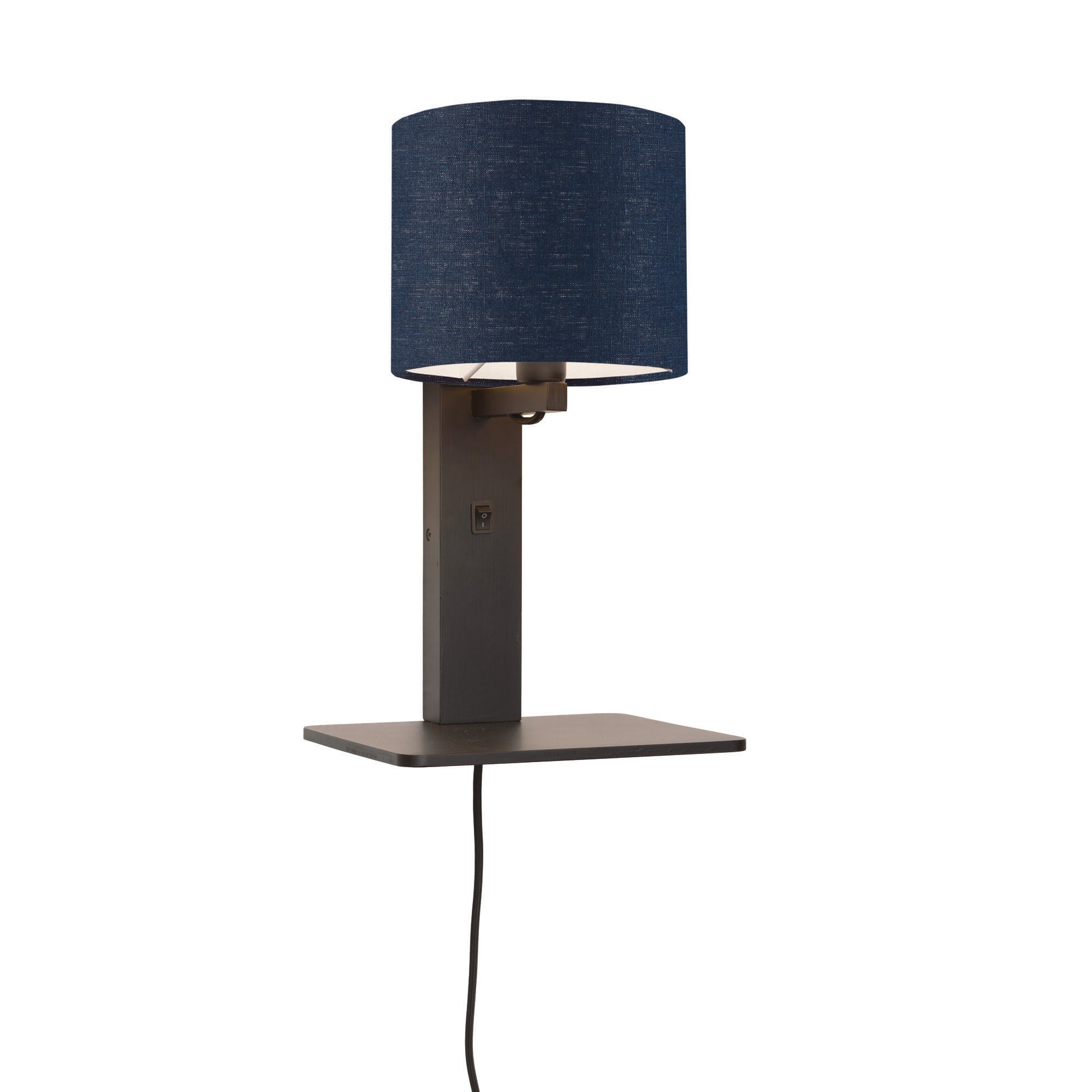 GOOD&MOJO wandlamp Andes - zwart - 19x24x36cm