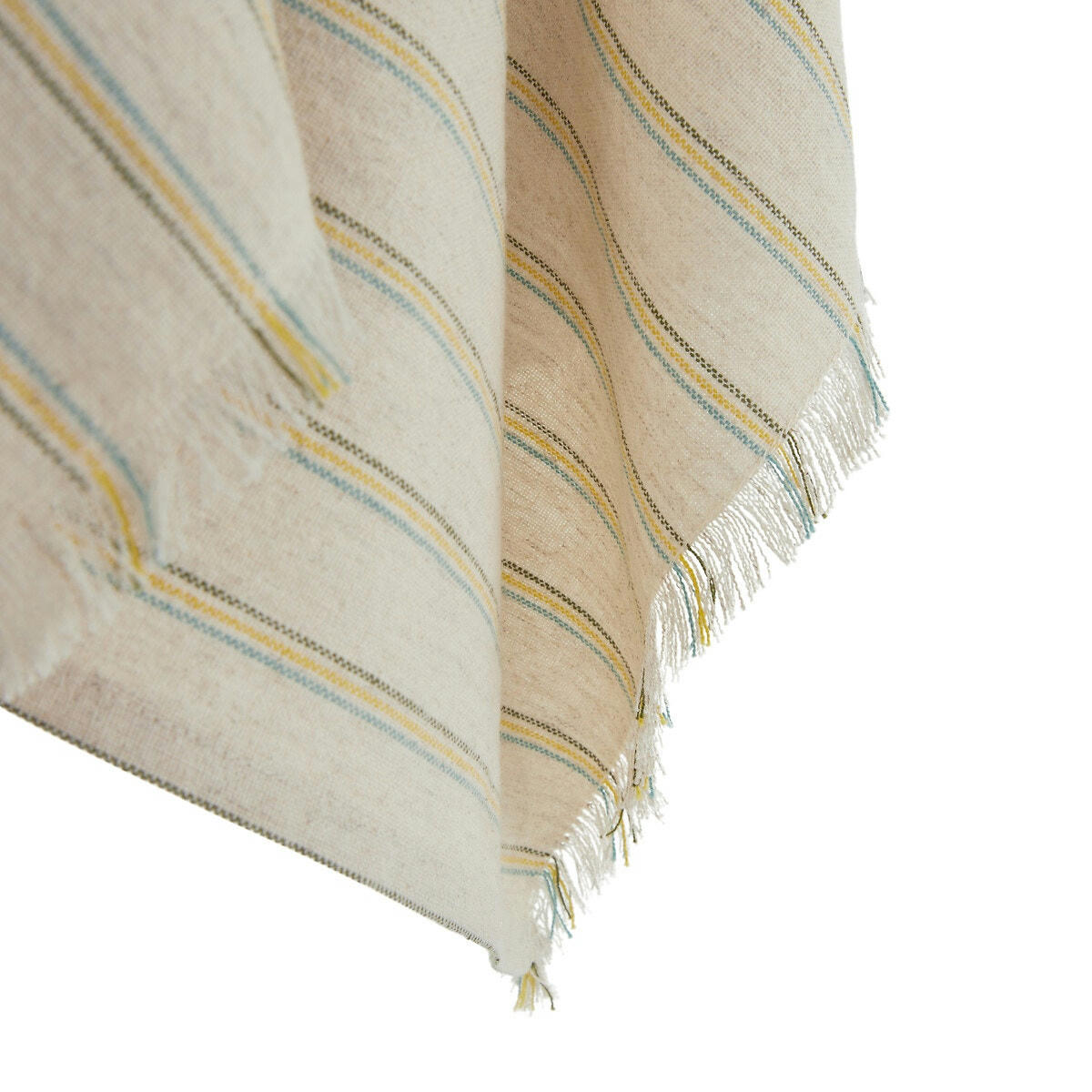 Lot de 2 torchons frangés coton/lin, Lovnas