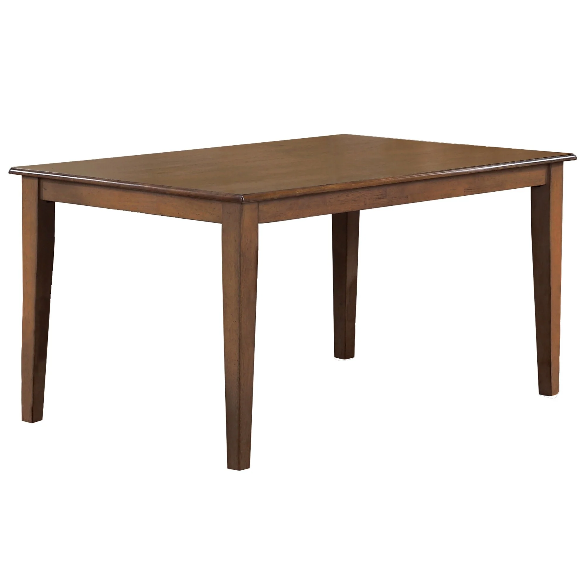 Rectangular Wooden Dining Table - 60 - Brown