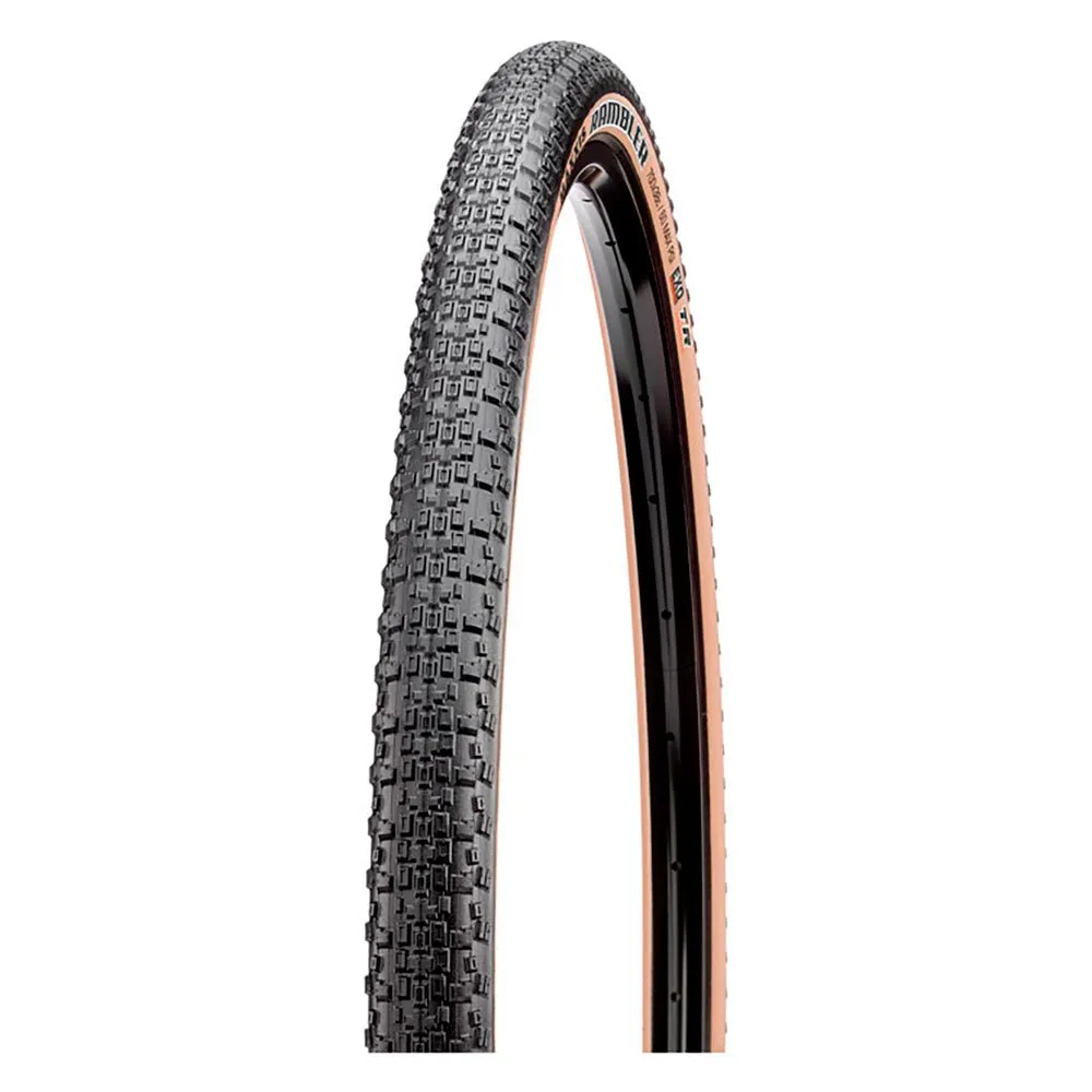 Maxxis Rambler EXO/TR/TanWall 60 TPI Tubeless 700C x 40 rigid gravel tyre