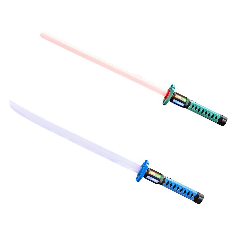 Sabre laser lumineux sonore plastique noir L78cm (2 modèles)