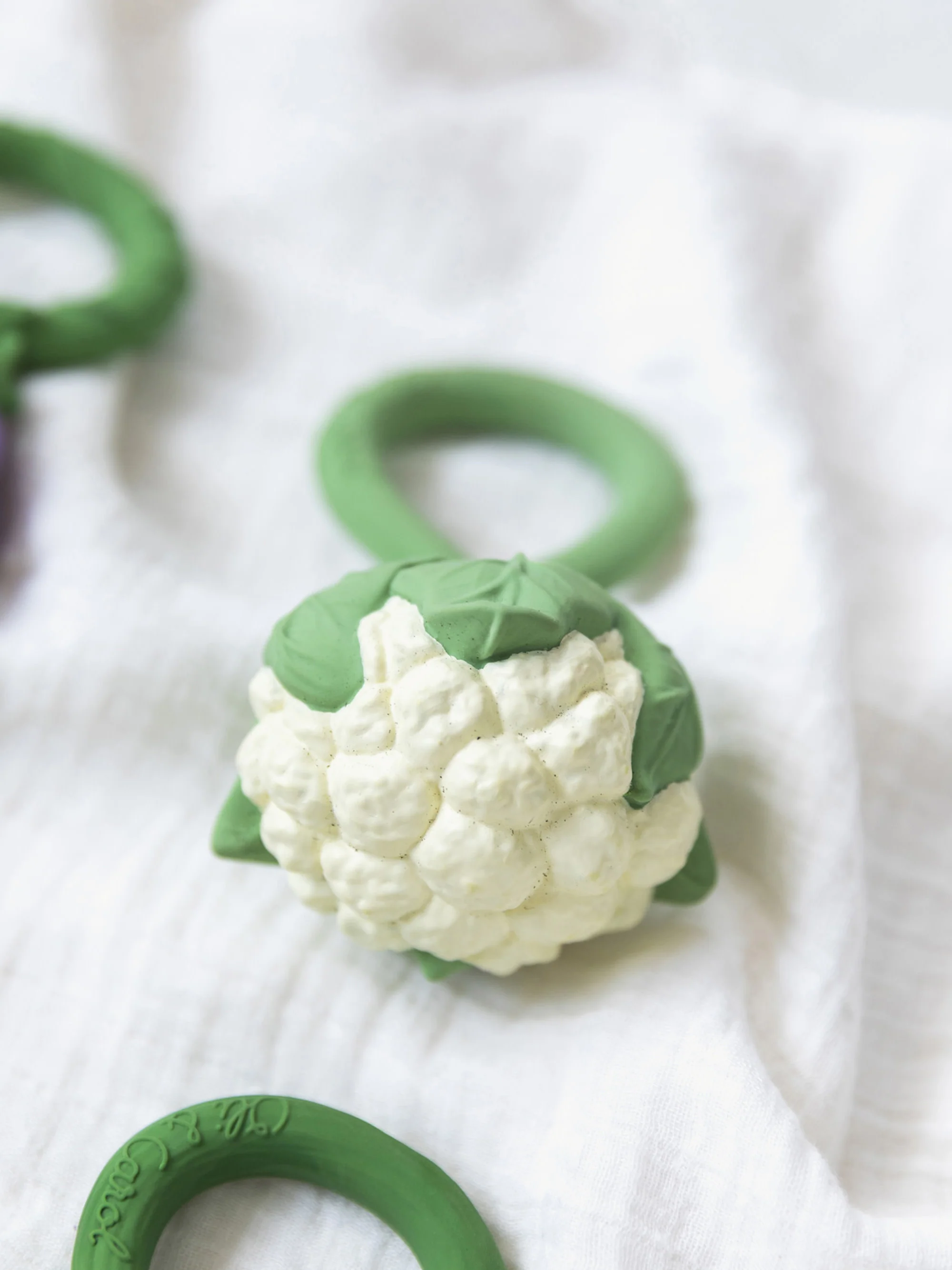 Handgefertigte Rassel Cauliflower