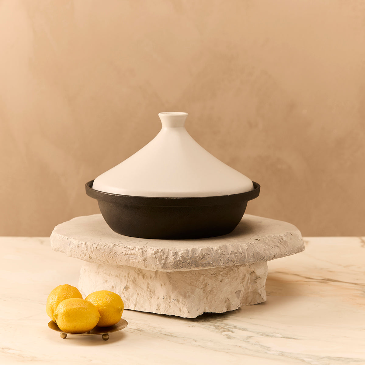 Byron gietijzeren tajine 30 CM - met keramieken deksel
