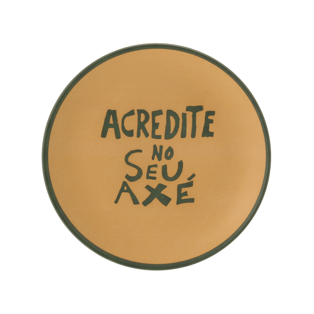 PRATO SOBREMESA SETE ERVAS AXÉ