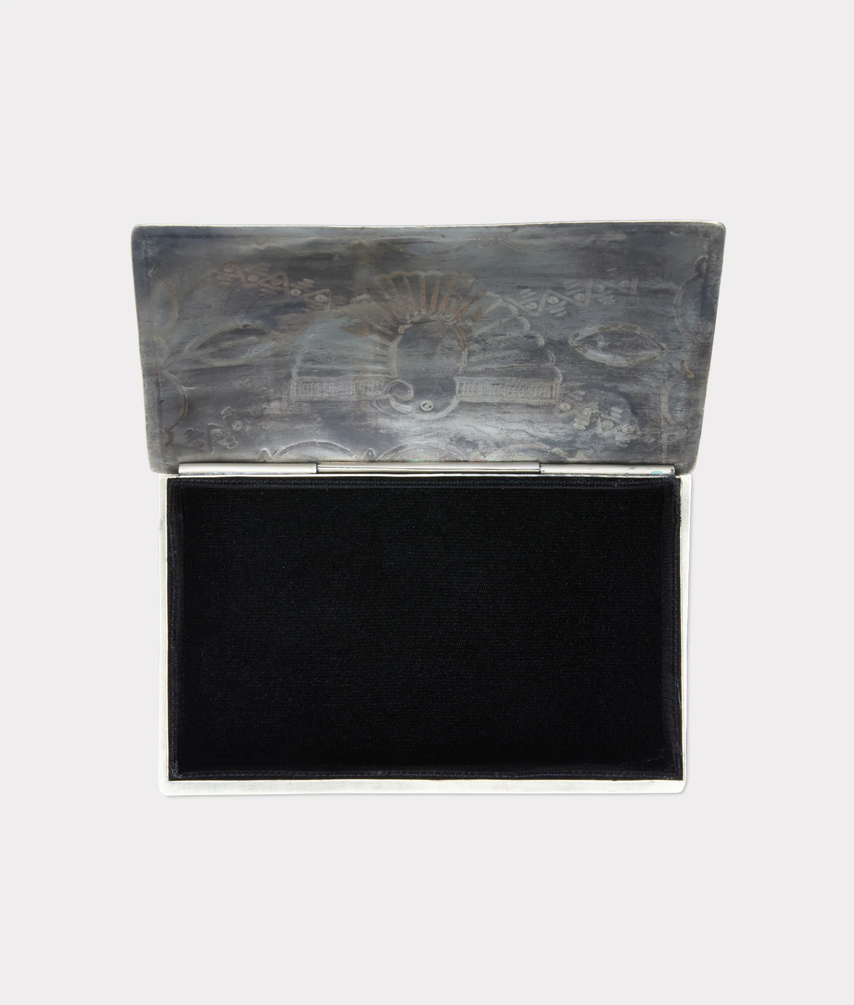 Southwestern Thunderbird Box - Silver