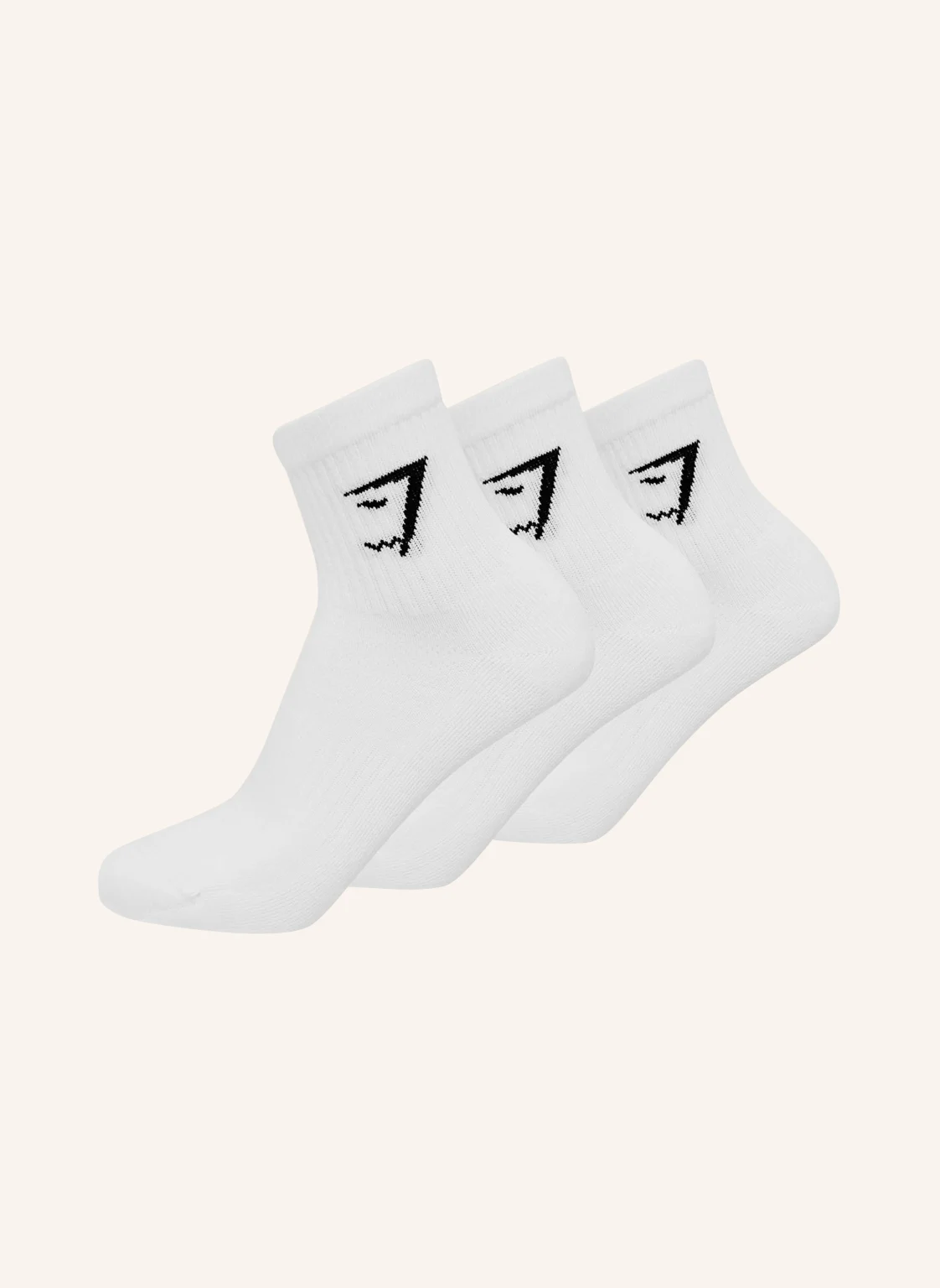 GYMSHARK 3er-Pack Socken
