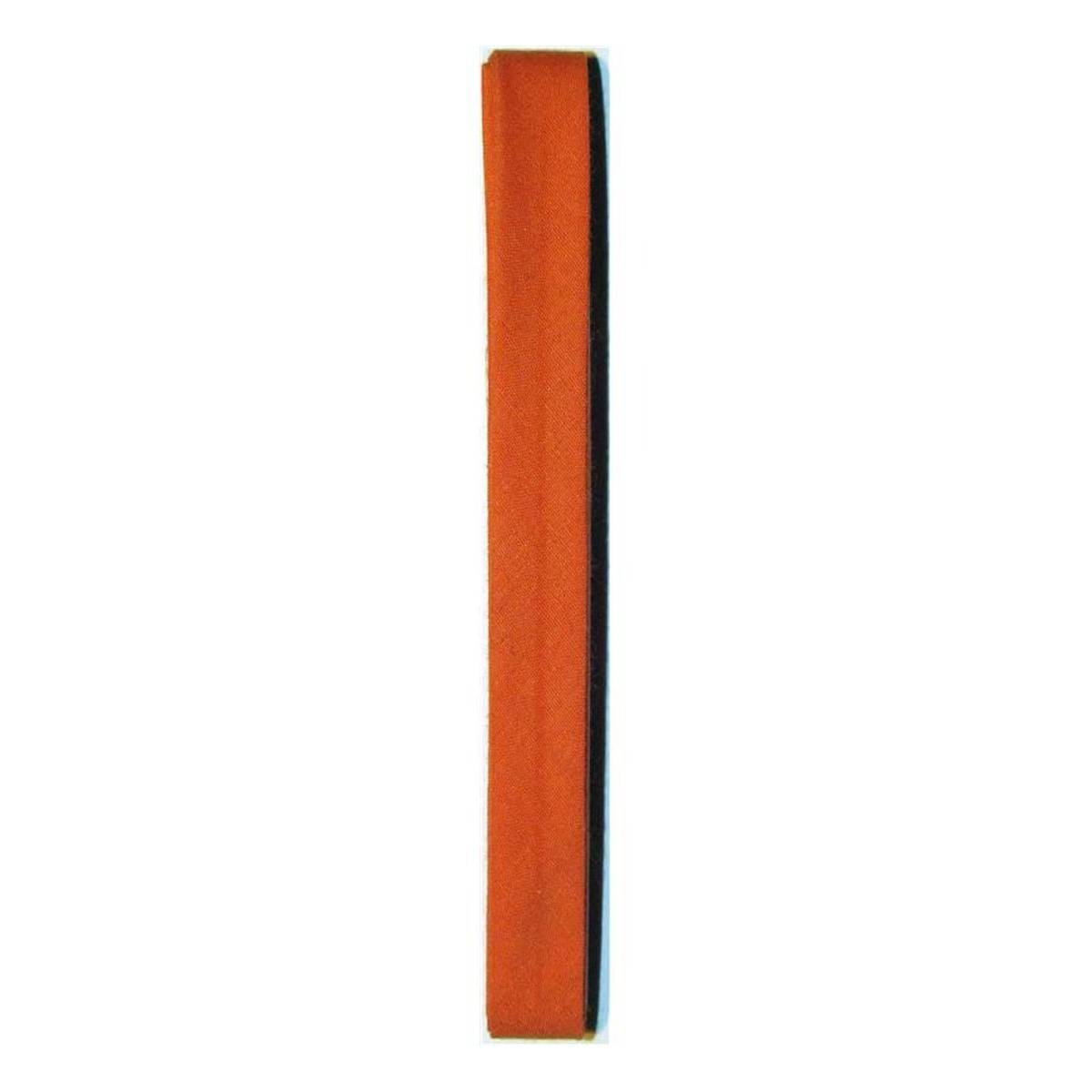 Orange Poly Cotton Bias Binding 12mm x 2.5m