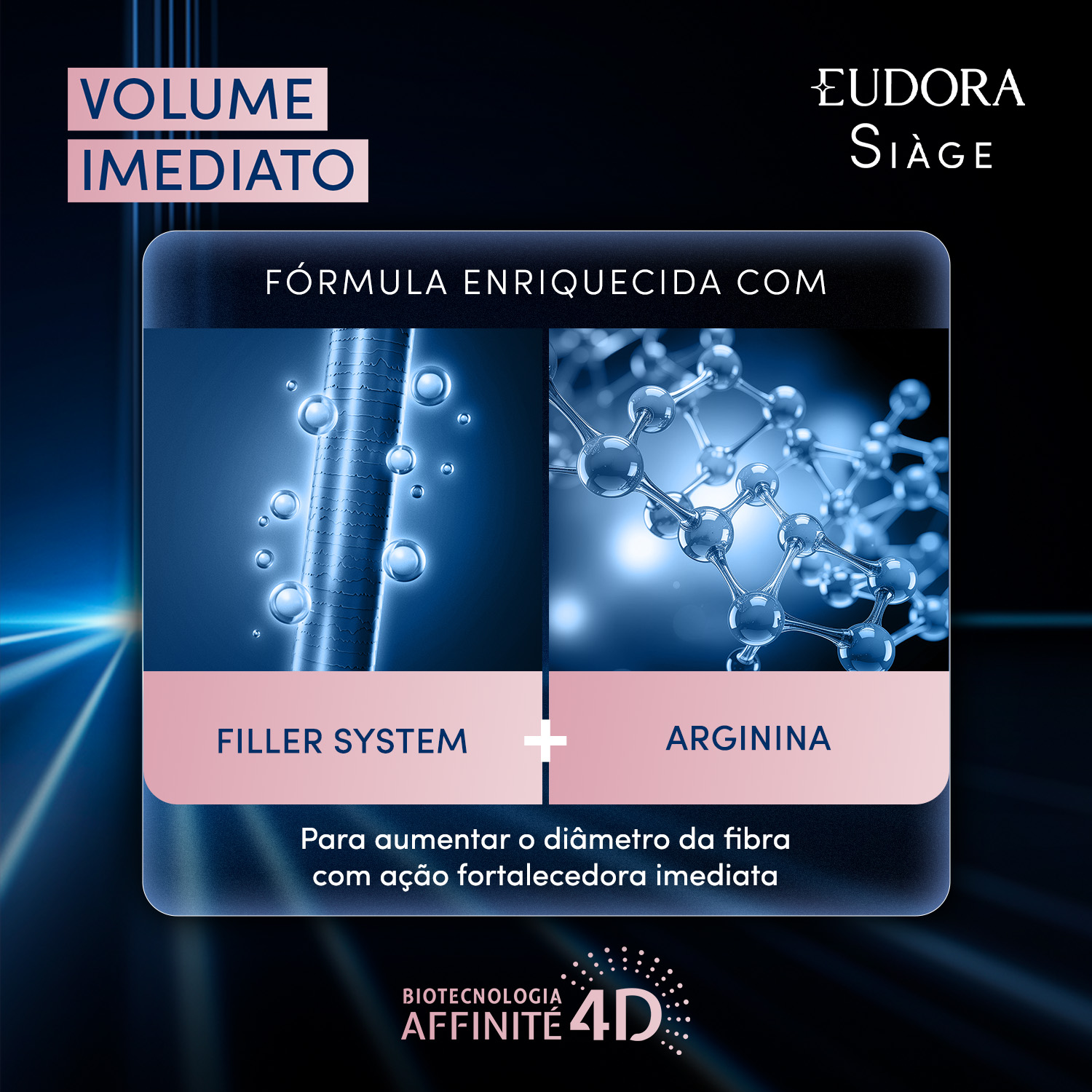 Máscara Capilar Siàge Volume Imediato 250g