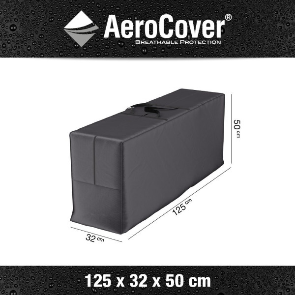 Pokrowiec na poduszki ogrodowe 7901 35x125x50 AeroCover szary