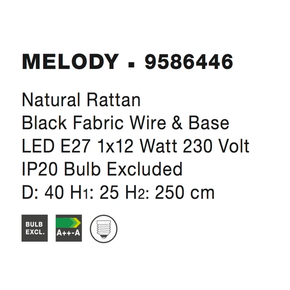 Pendelleuchte »Melody «, LED, 1-flammig, beige