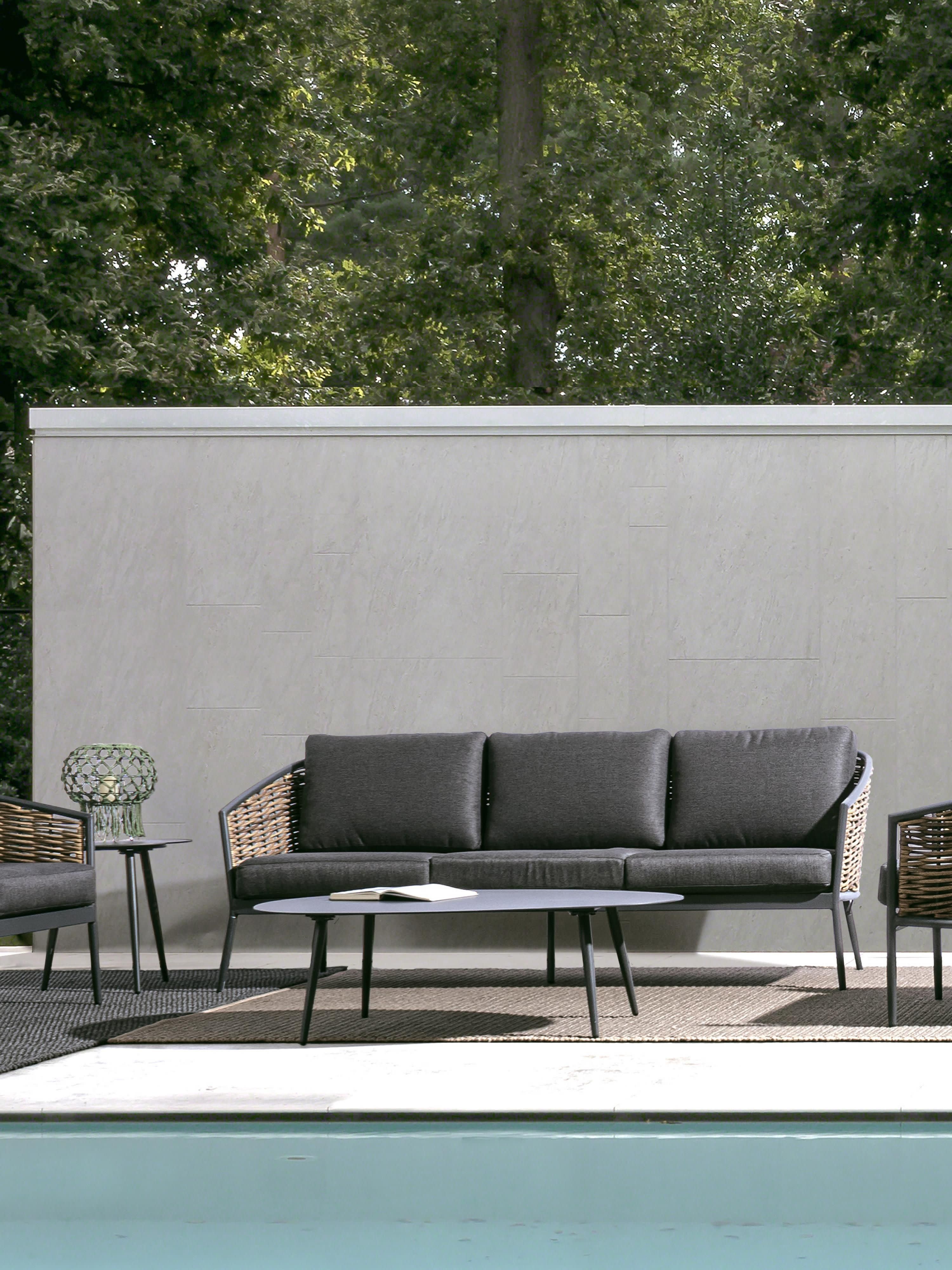 Ovaler Garten-Couchtisch Ridley