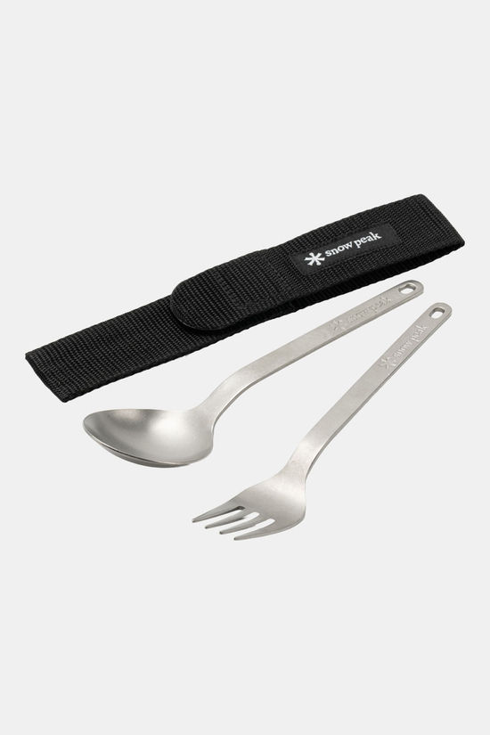 Snow Peak Titanium Fork & Spoon Set