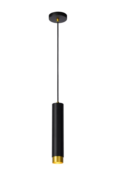 Lampa wisząca czarna FLORIS 1xGU10x40W wym: 162x5,9x5,9 cm Lucide