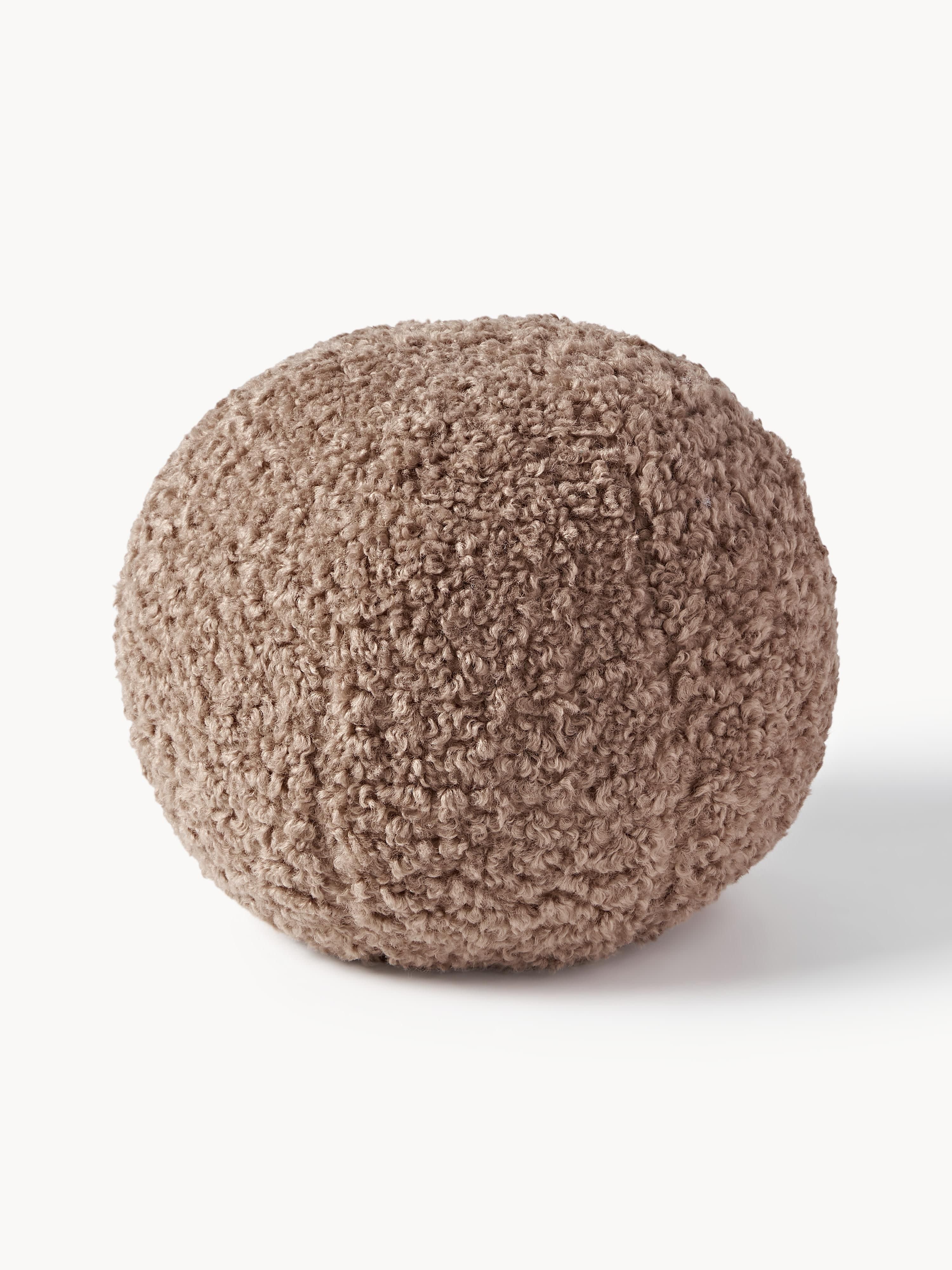 Rundes Teddy-Kissen Dotty