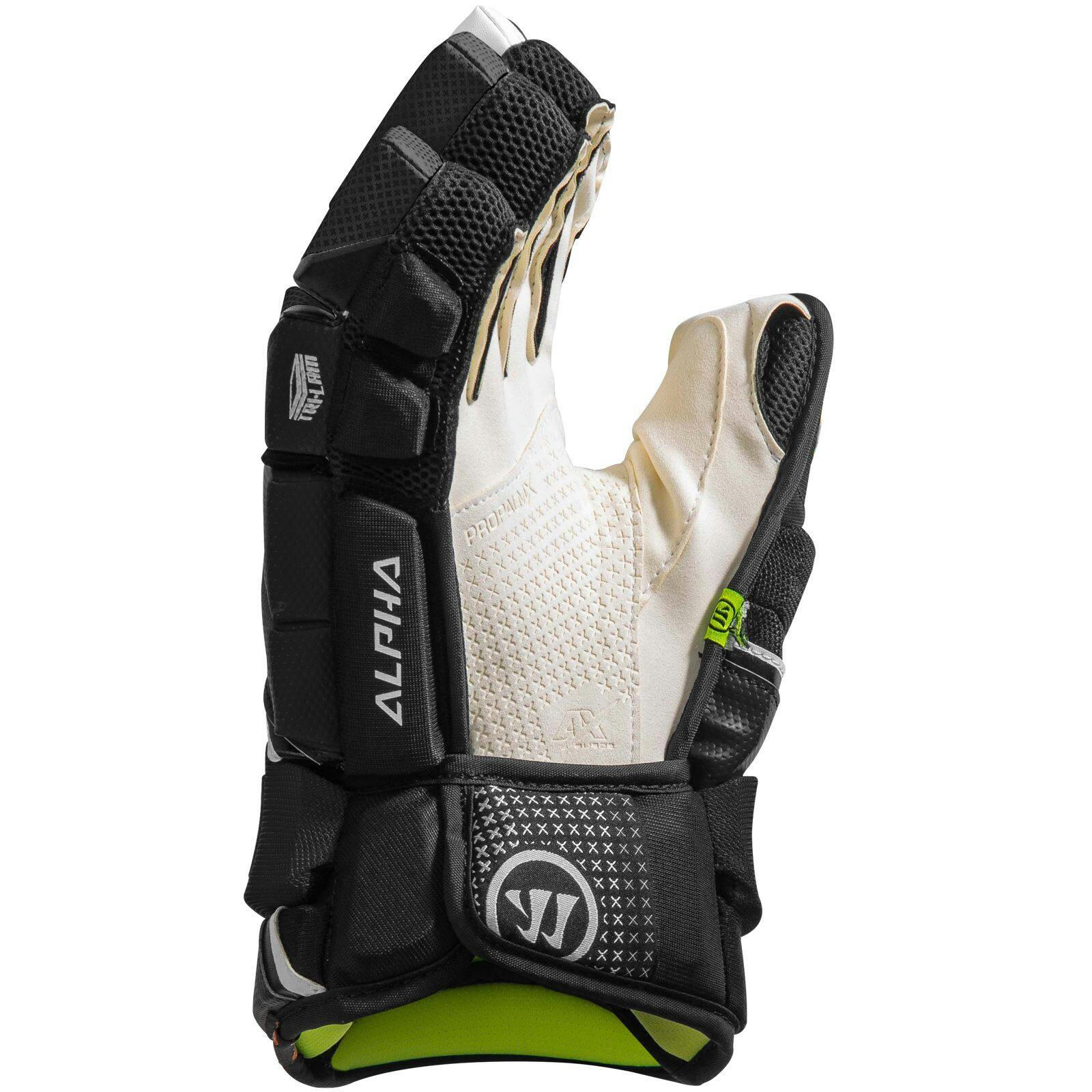 Warrior Alpha LX2 Pro Hockey Gloves, Youth, Black, Assorted Sizes