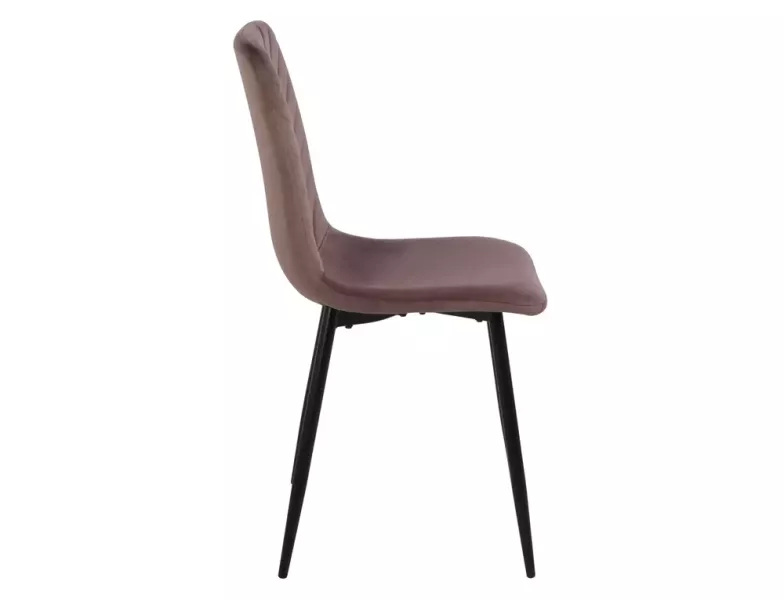 Krzesło tapicerowane DAREN VELVET cappuccino