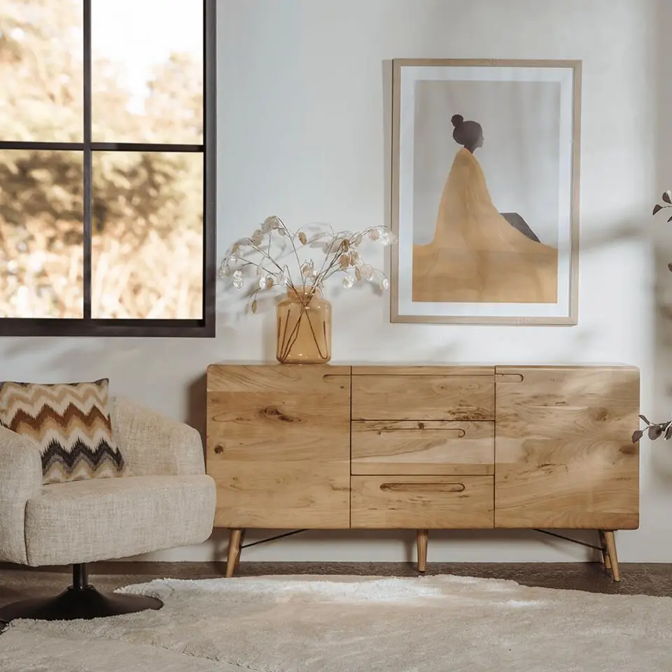 Tower Living - Aura dressoir - 160 cm - naturel