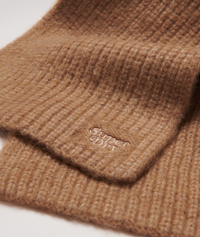 Ribbed Knit Scarf