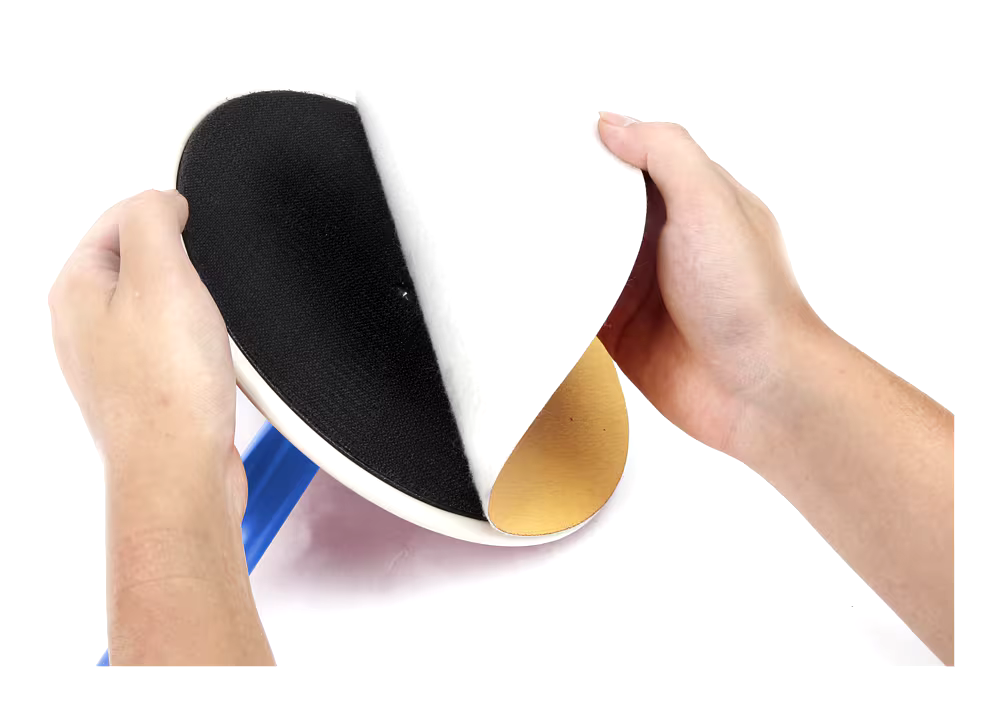 Mastercraft 220-Grit Fine Hook & Loop Sandpaper Discs For Random Orbital Sander, 9-in, 10-pc