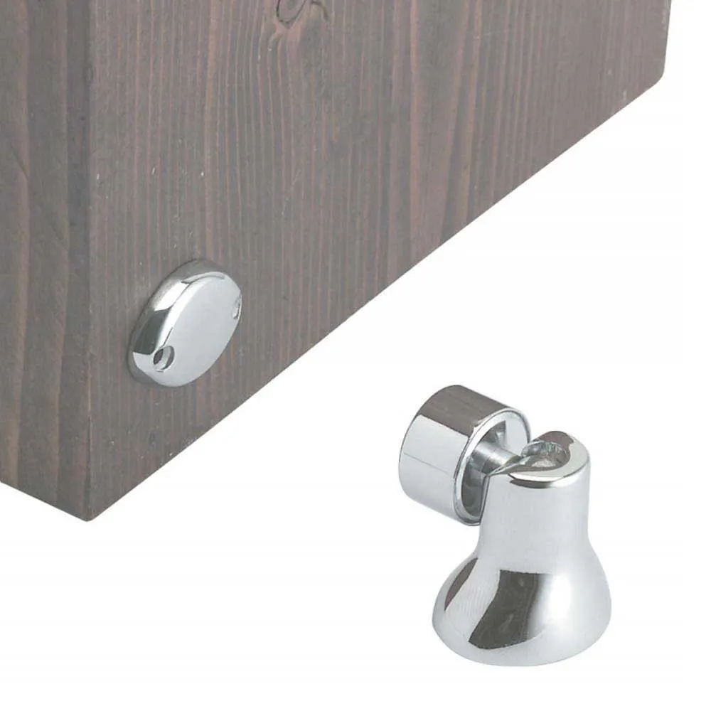 Foresti & Suardi Brass Chromed Door Magnetic Stopper