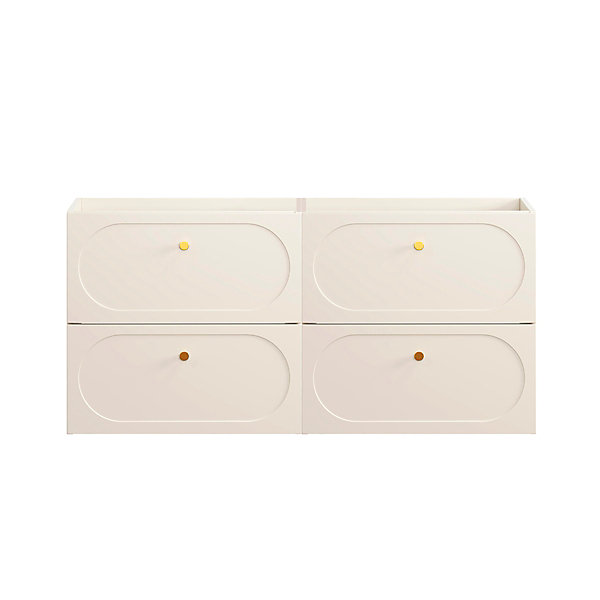 Meuble sous-vasque 120cm Sanae Beige sable