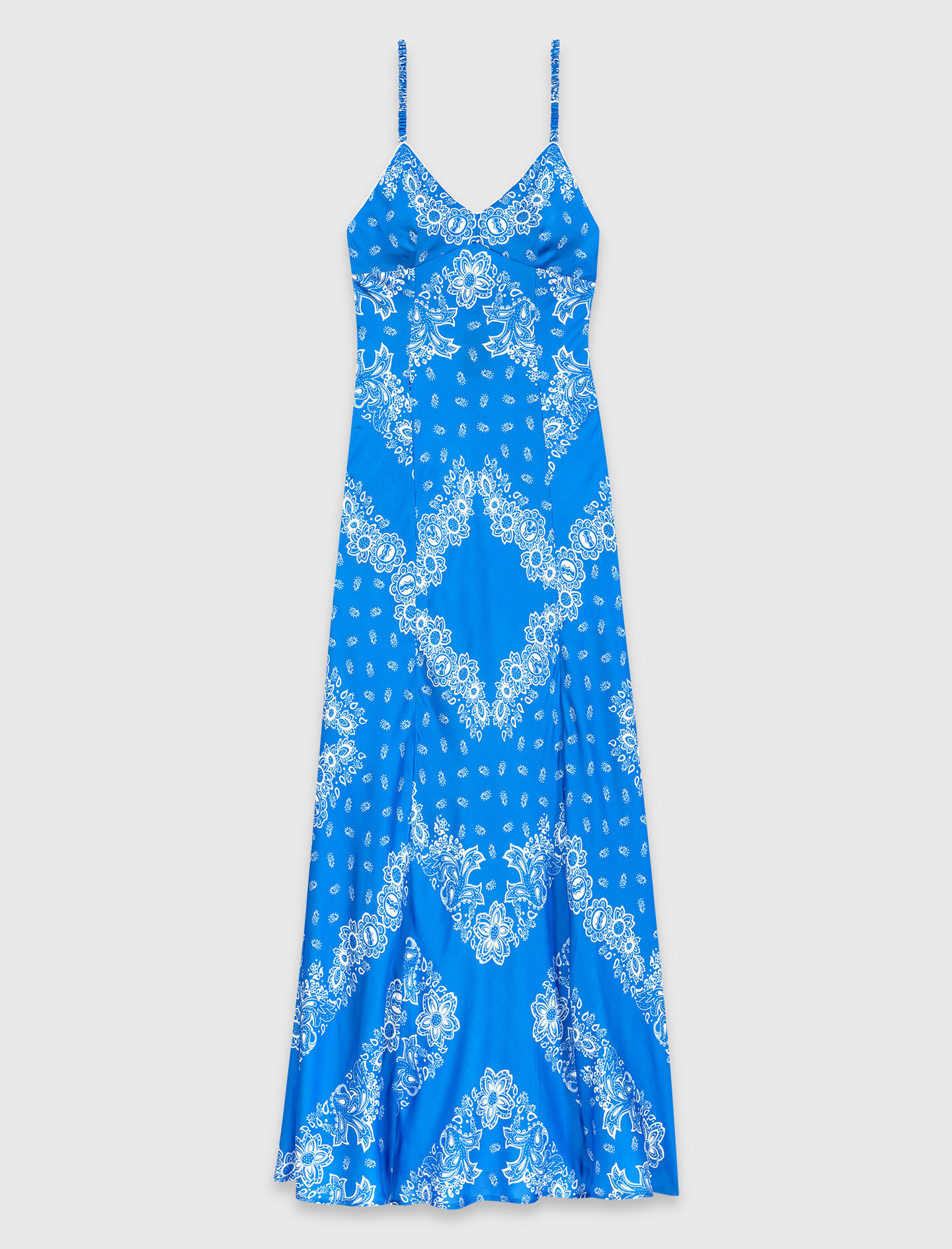 Robe longue imprimée