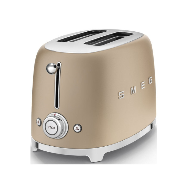 Toster Smeg TSF01CHMEU szampański