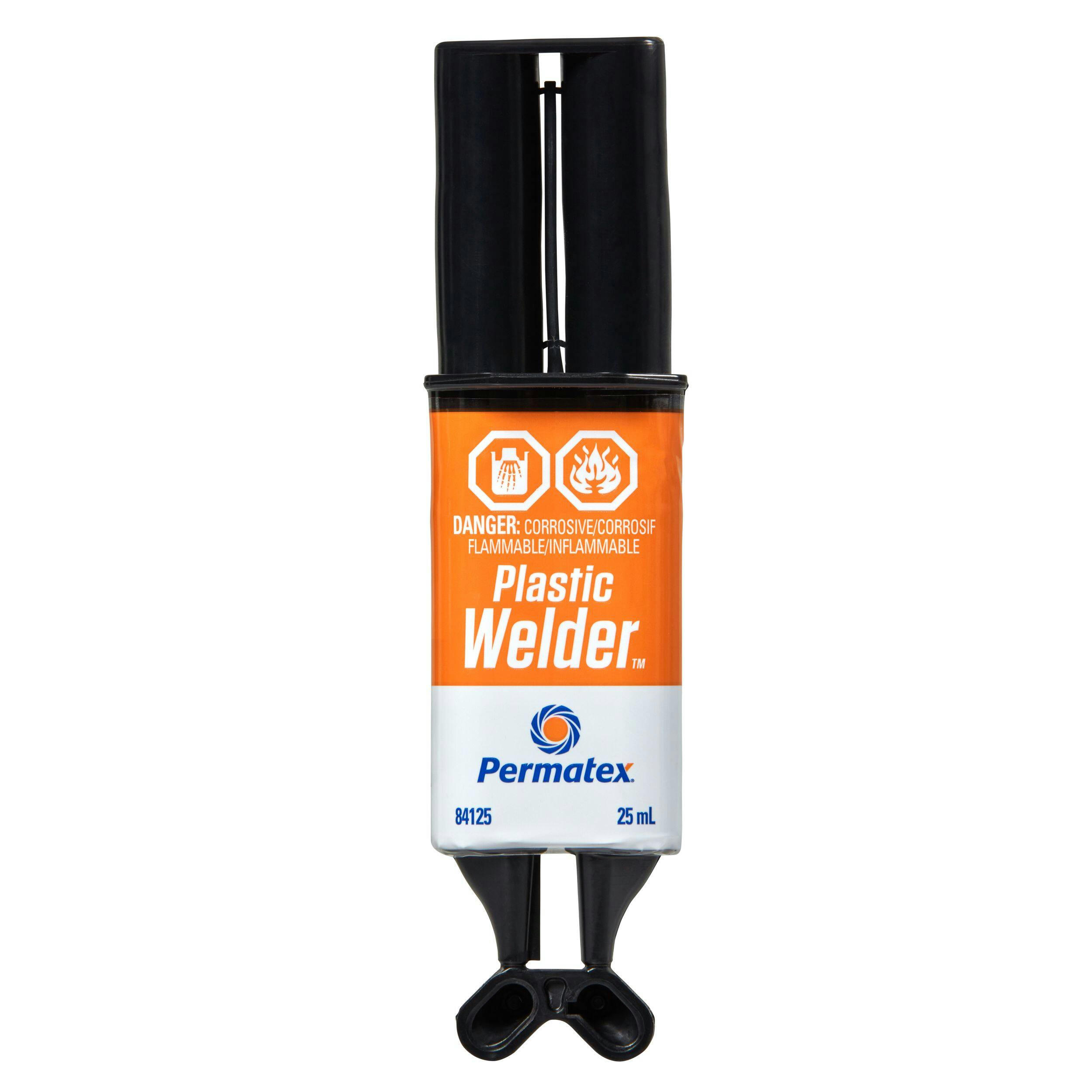 Permatex® Plastic Welder 5 Minute Adhesive 84125, Yellow, 25-mL