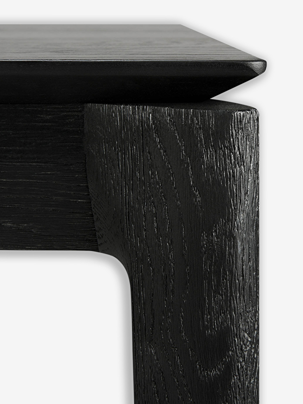 Table bok chene noir 220 cm - ethnicraft noir