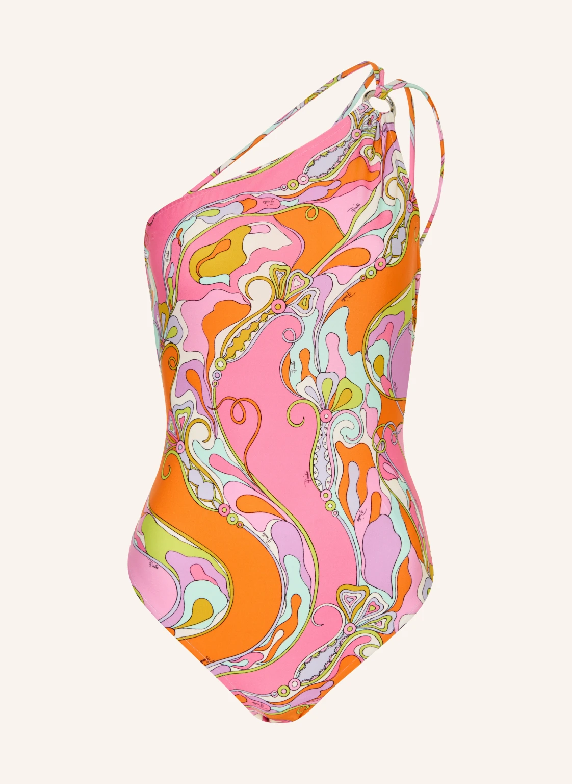 PUCCI One-Shoulder-Badeanzug