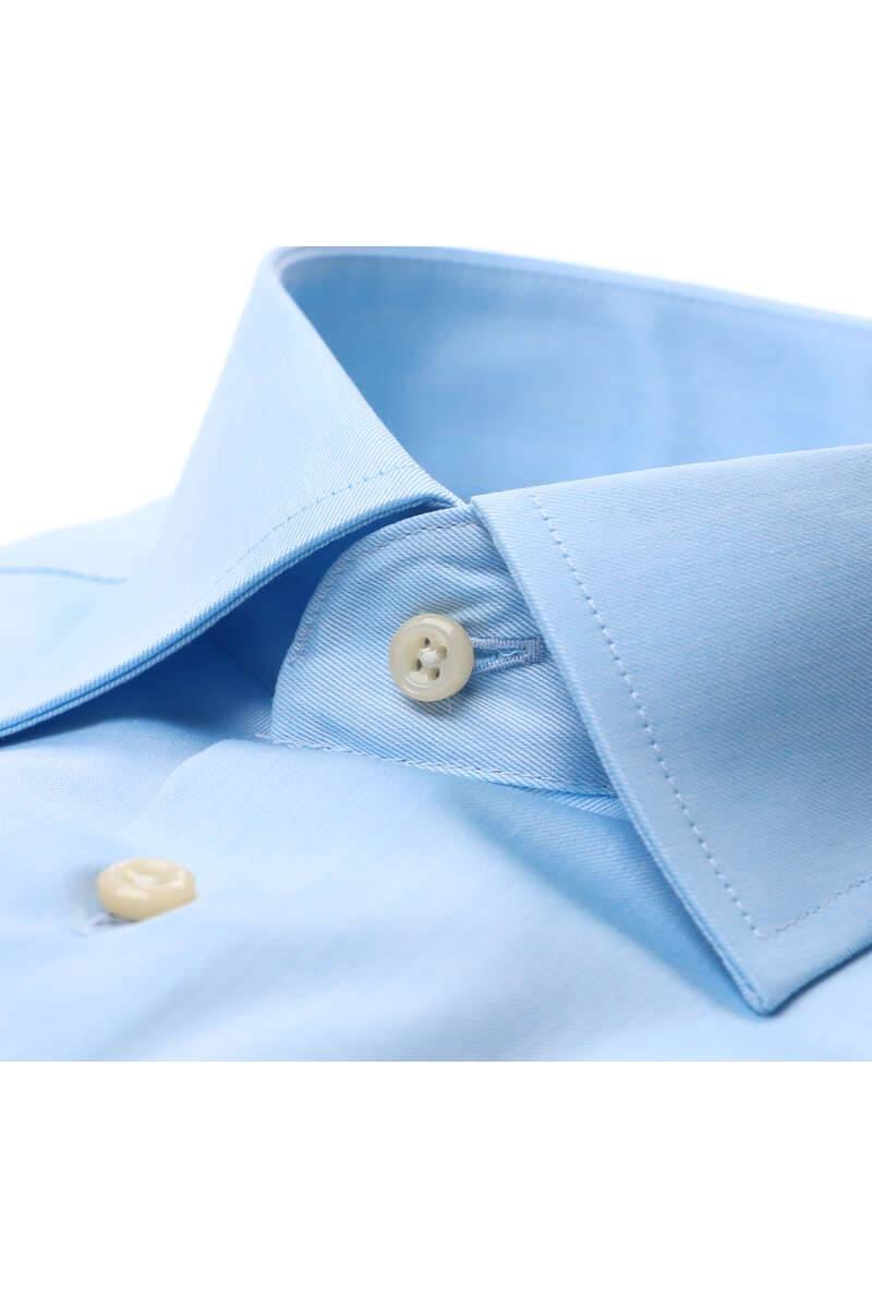 ETERNA 1863 Slim Fit Hemd hellblau, Einfarbig (extra langer Arm)