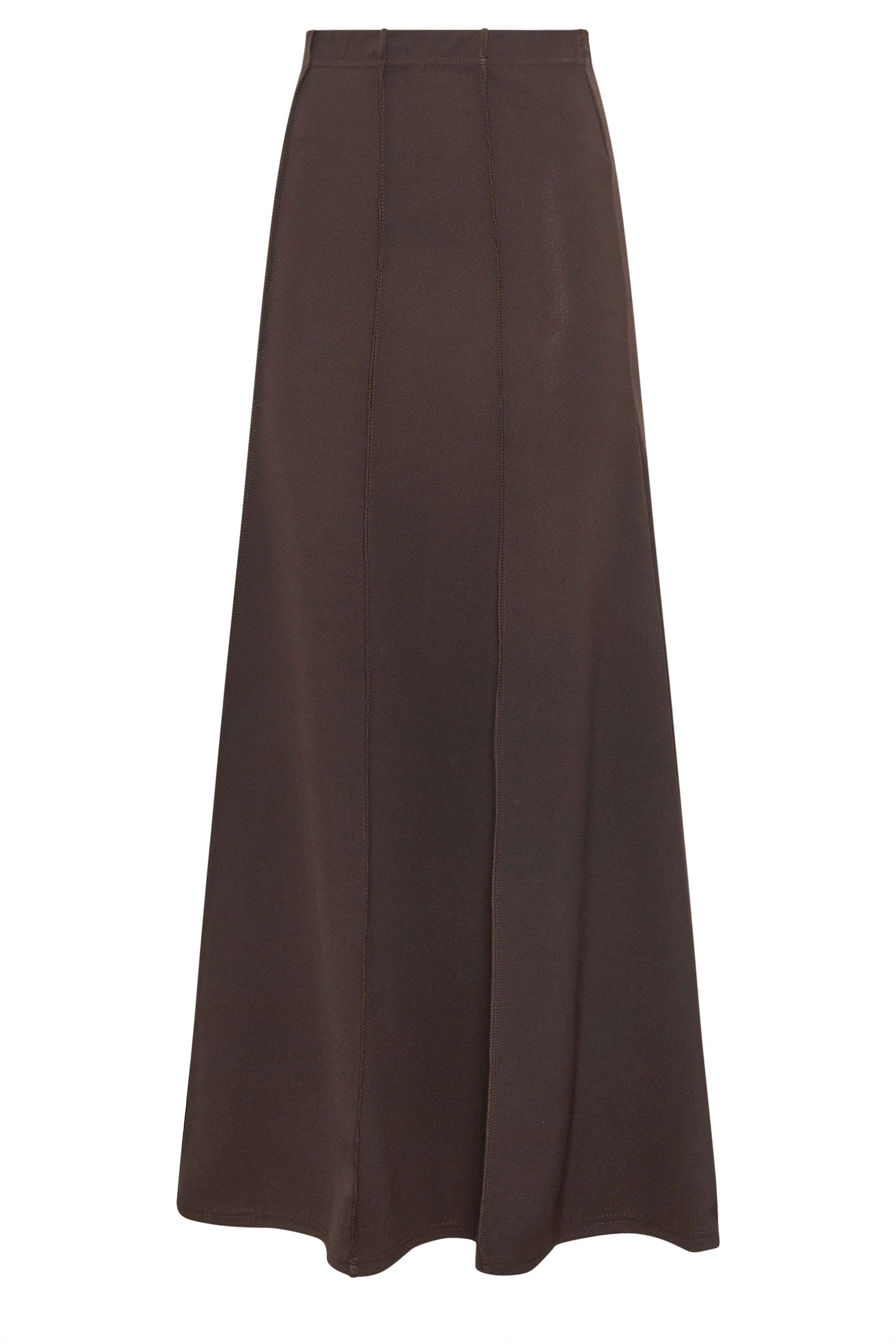 Long Tall Sally Tall Flare Seam Maxi Skirt