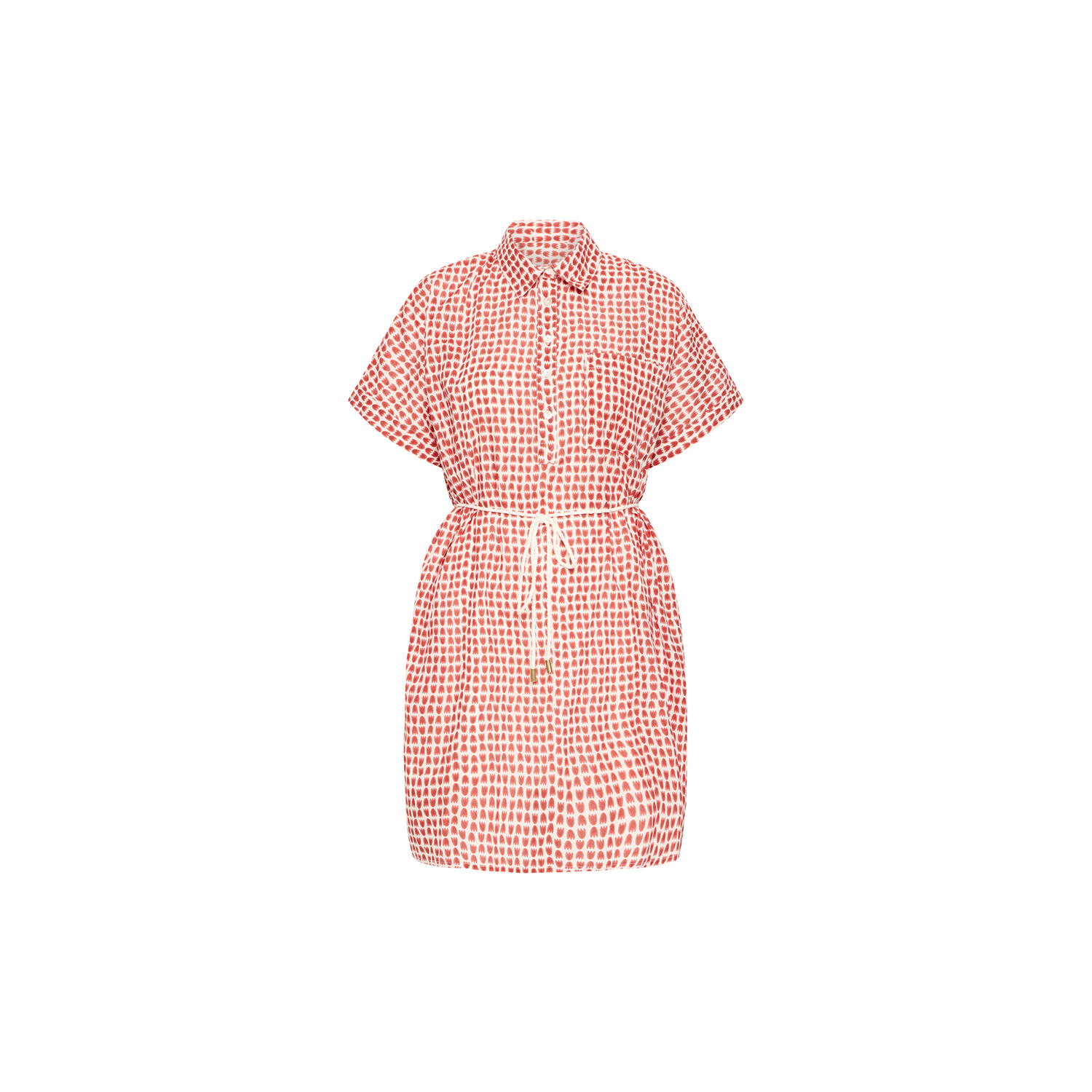 IHLUMMA Dress, fiery red tulip