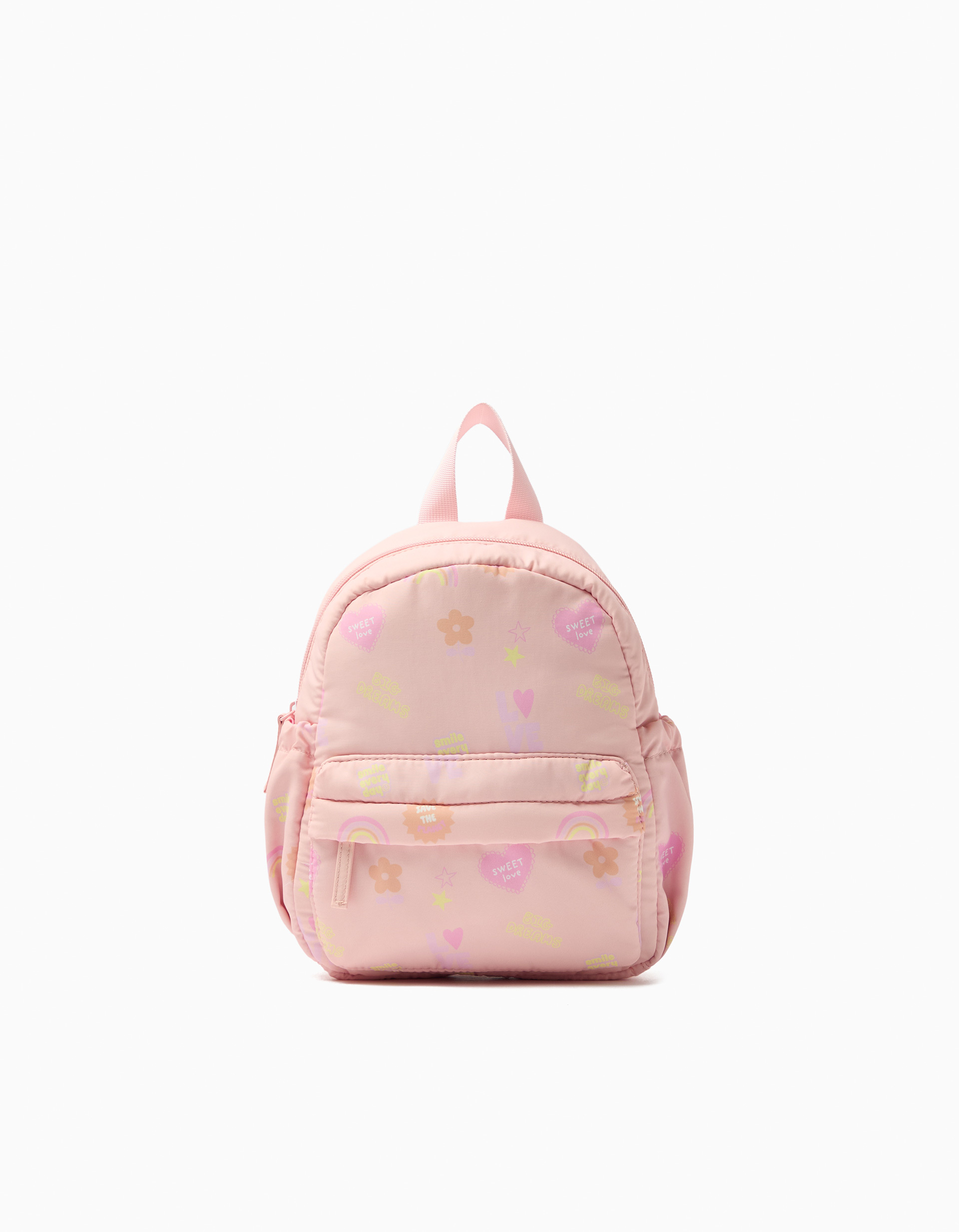 Mochila, Menina, Rosa Claro
