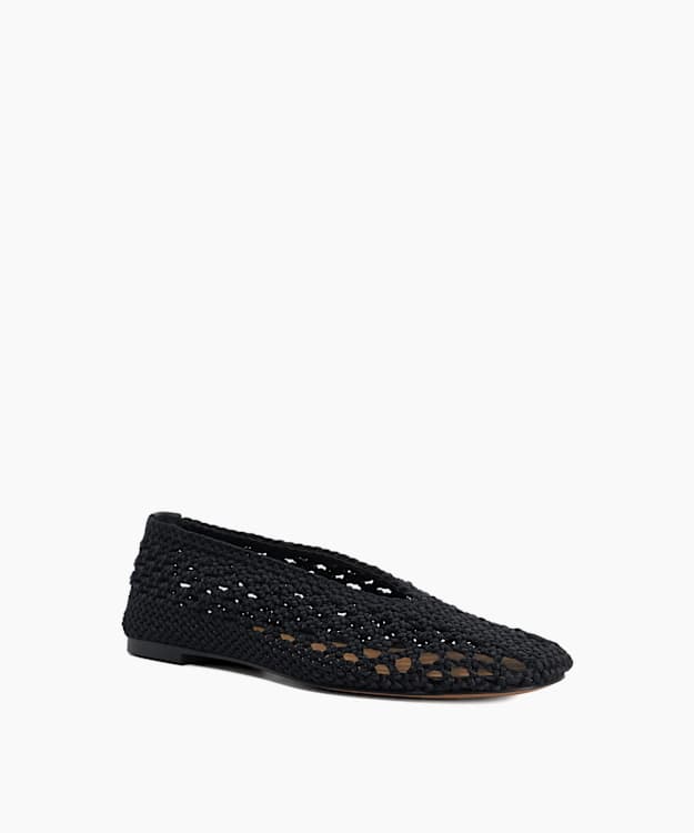 Harleyn Black - Knitted Ballet Flats