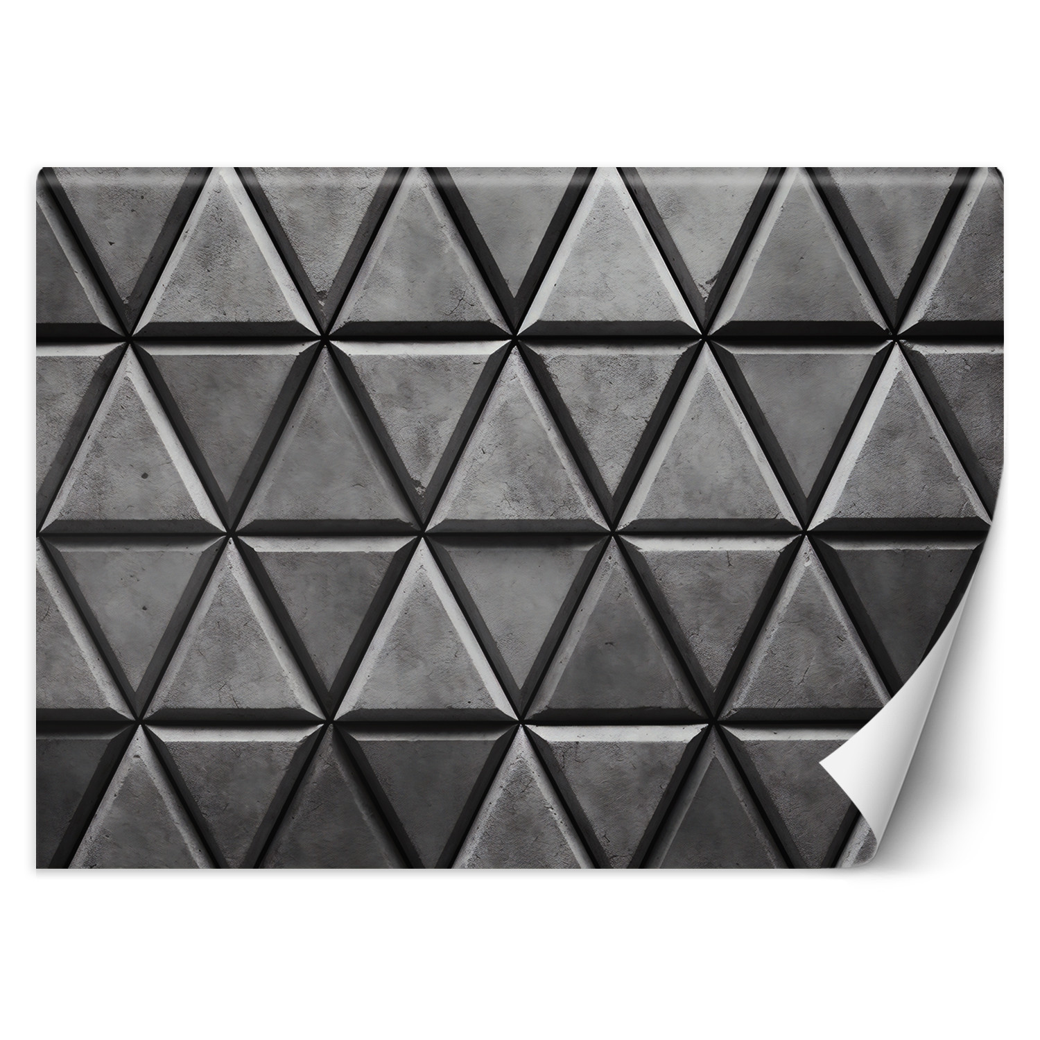 Feeby Fototapeta, Geometryczne trójkąty 3D 150x105