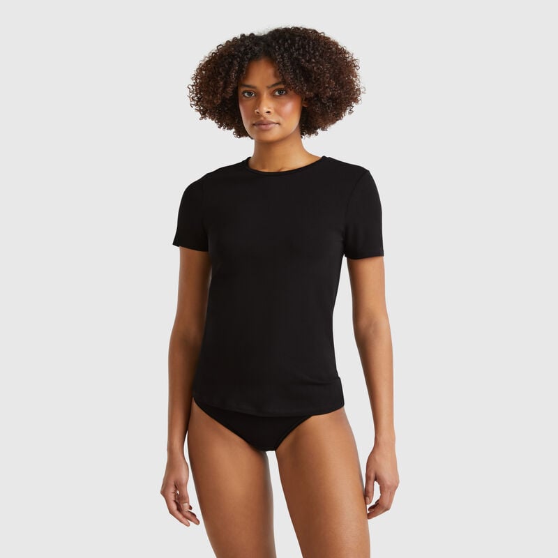 Super stretch cotton t-shirt