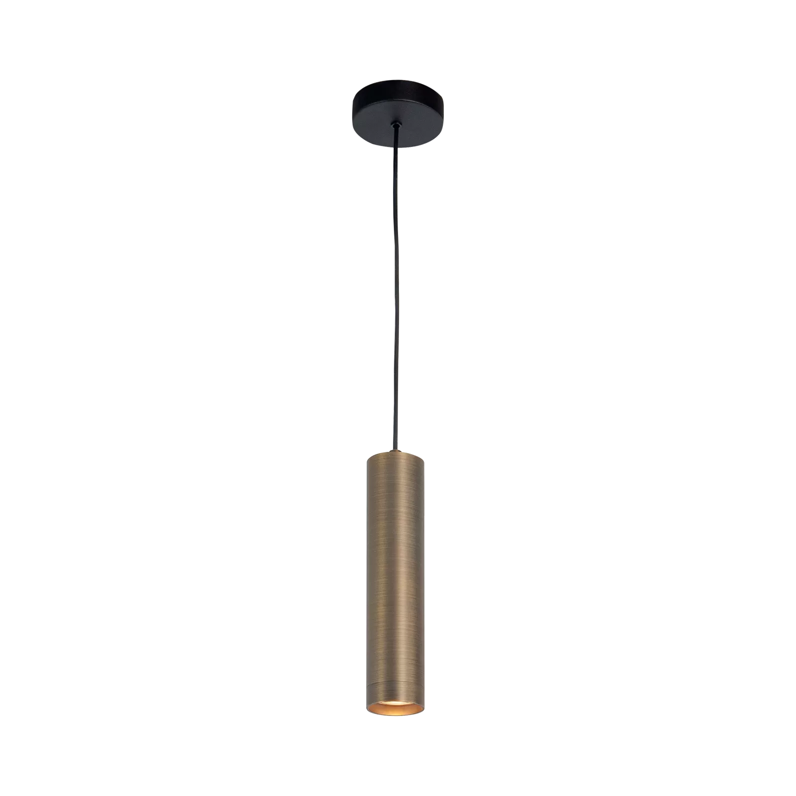 Highlight hanglamp Perugia - 1 lichts - 12 x 150  cm - zwart brons