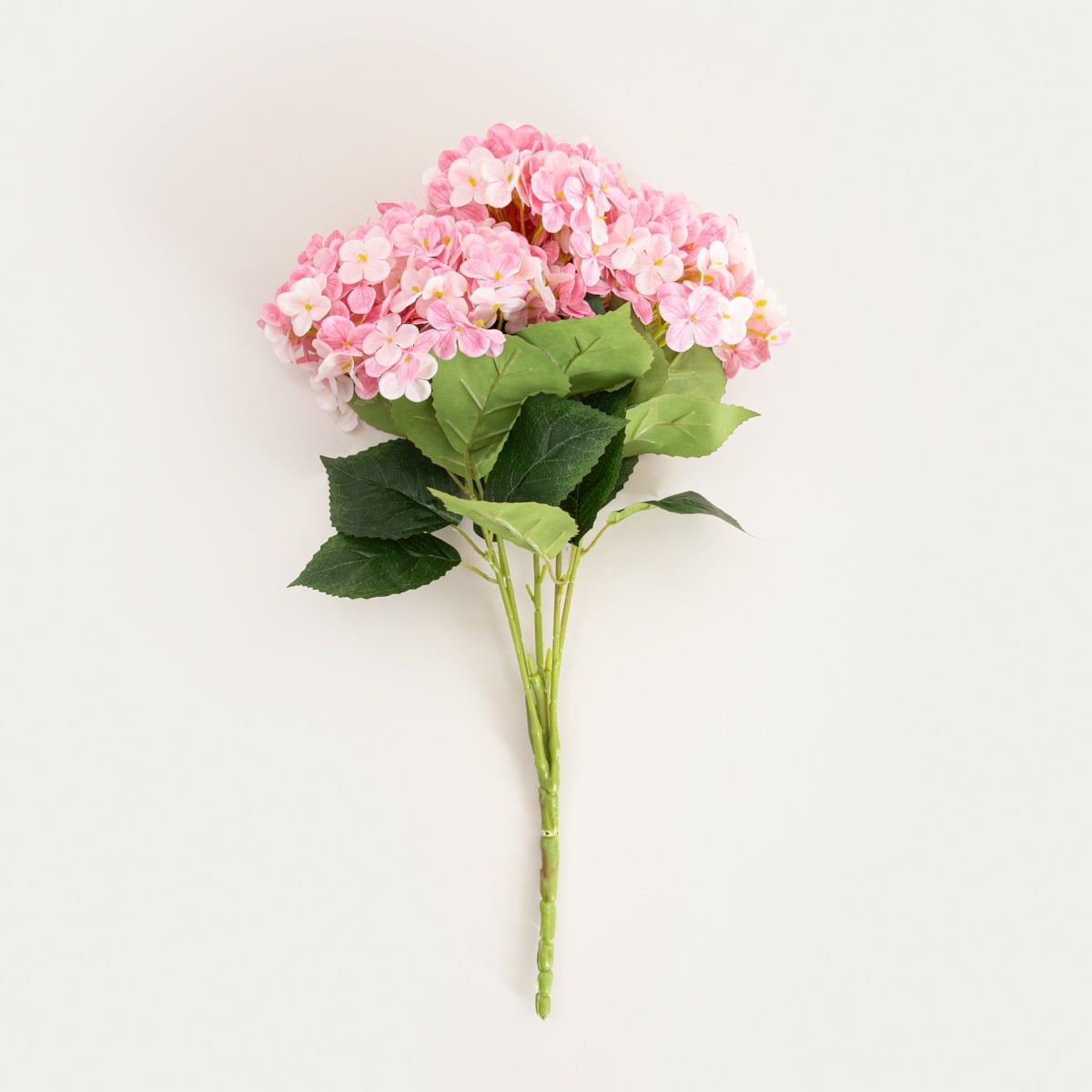 Gałązka sztuczna HYNDRA hortensja różowa 51 cm