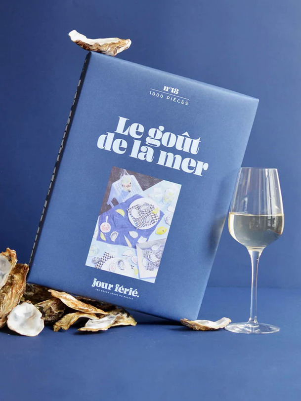 Puzzle le goÛt de la mer 1000 pieces - jour ferie bleu