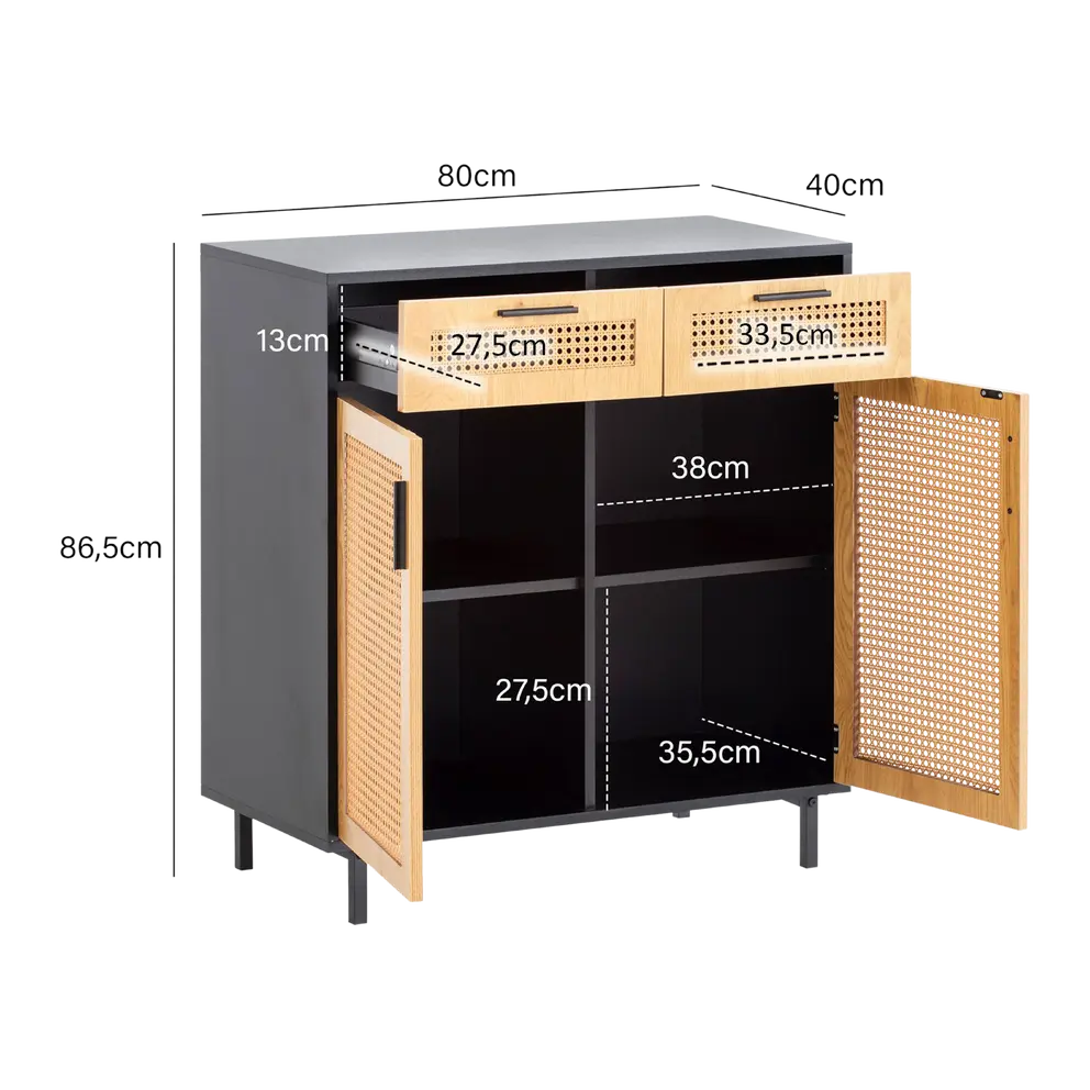 Sideboard Schwarz