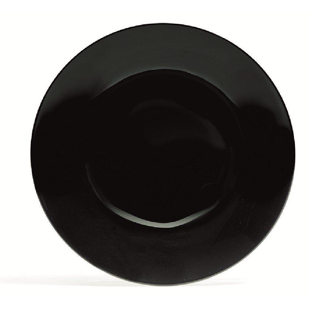 Assiette à dessert décor rayon noir Ø20cm