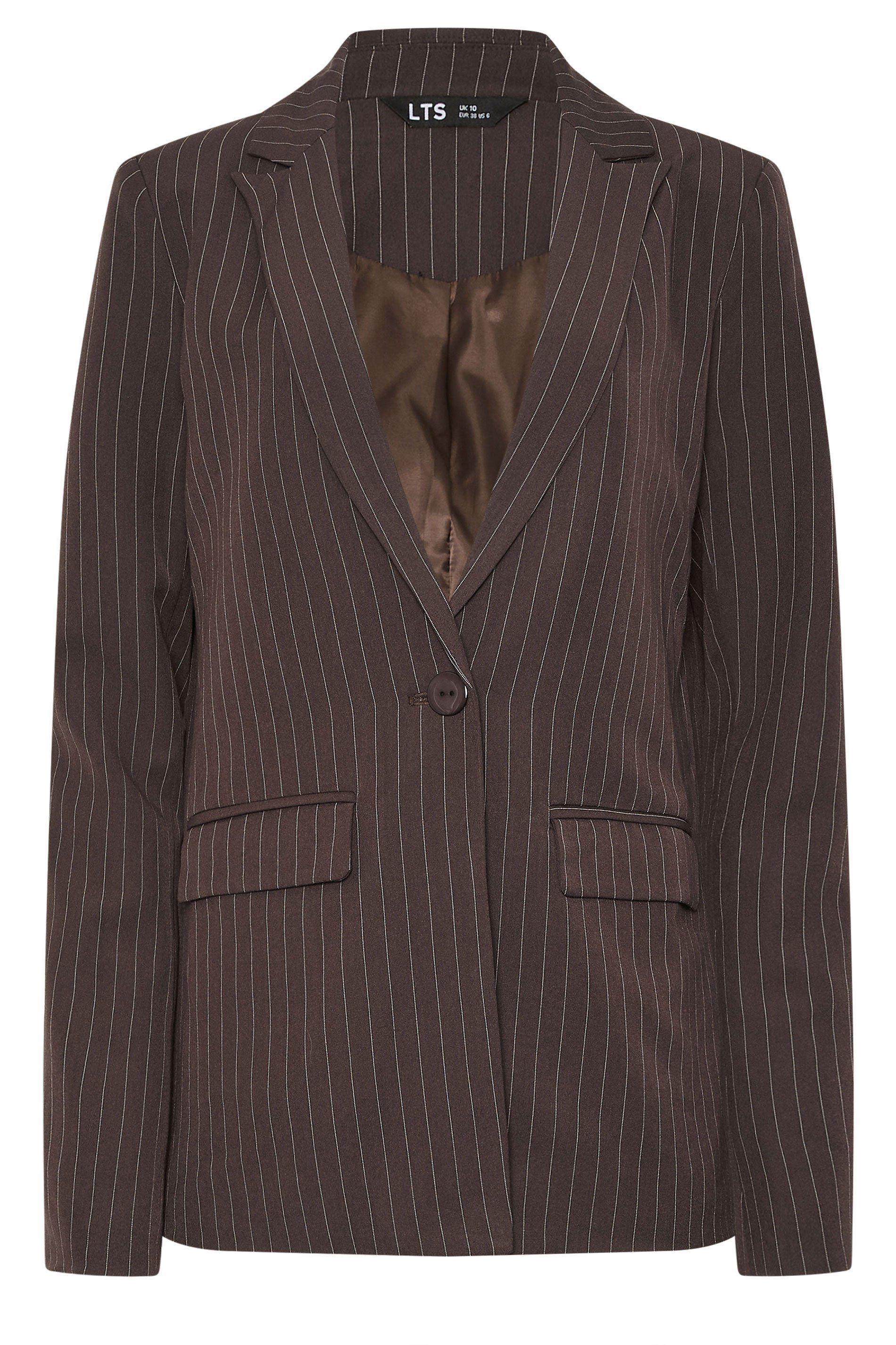 Long Tall Sally Tall Pinstripe Blazer