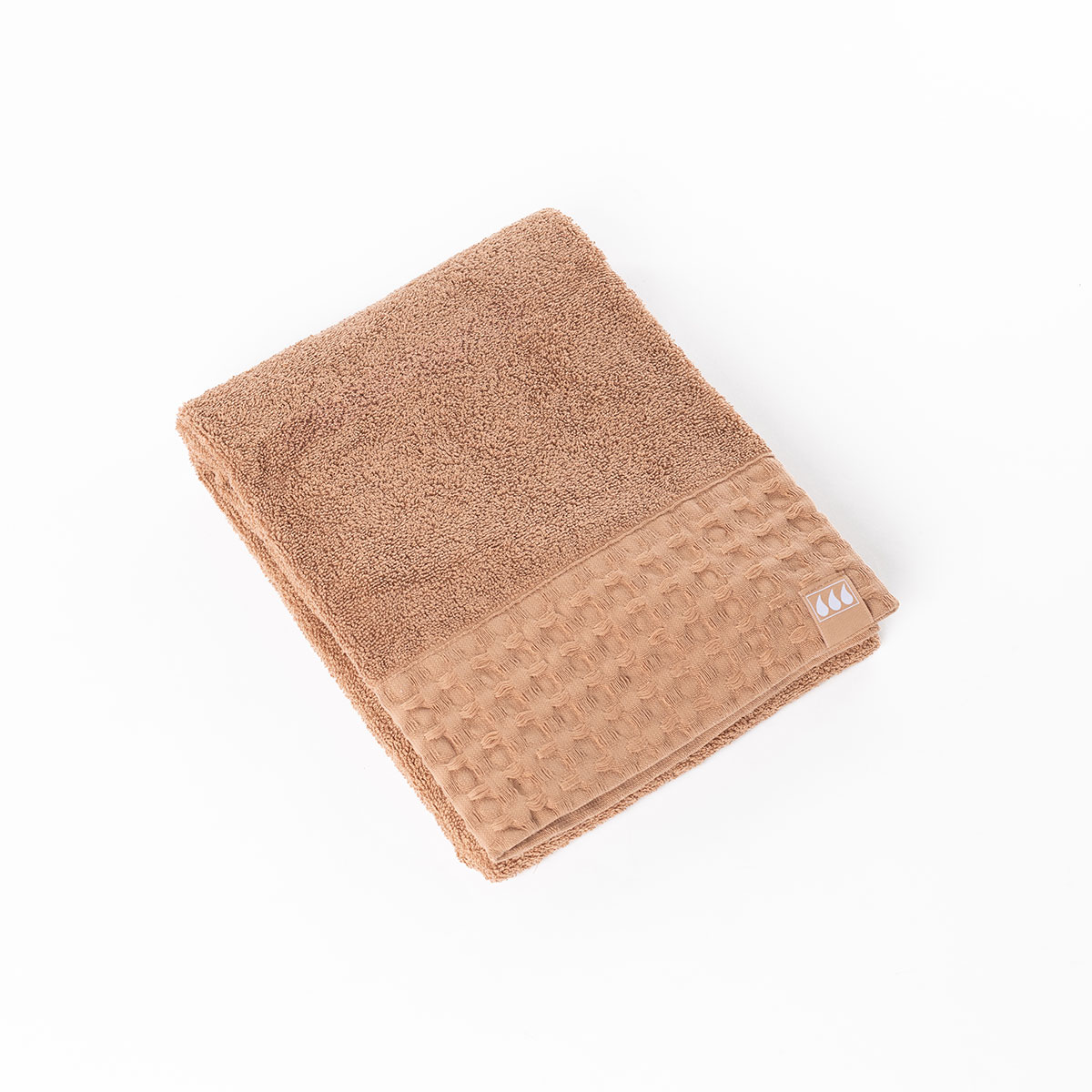 Toalha lençol de banho taupe 70x130cm