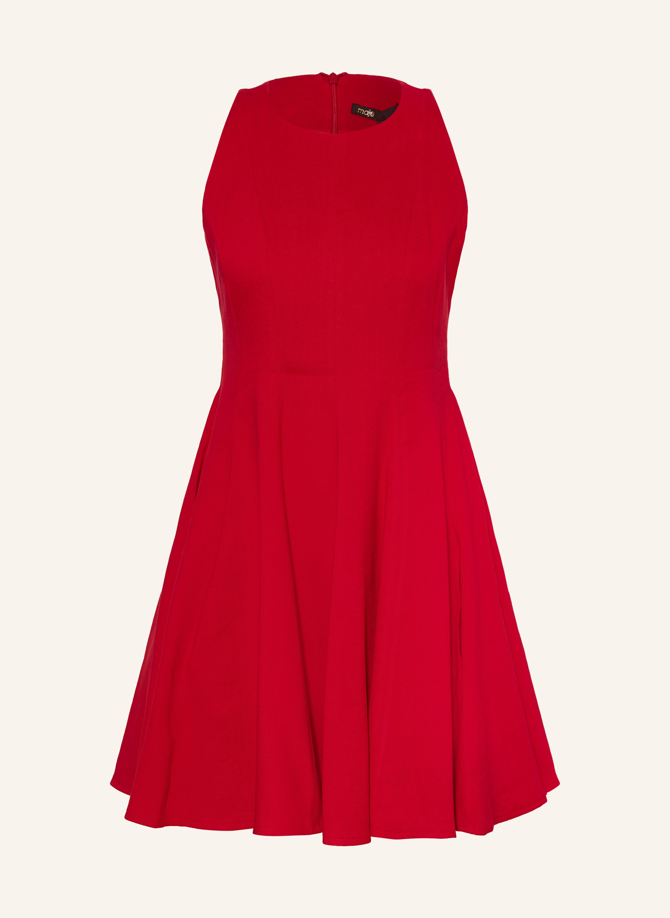 maje Kleid mit Leinen