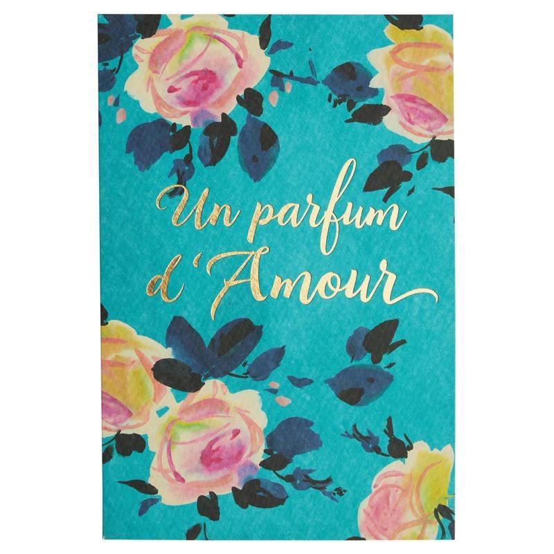 - Carte de voeux un parfum d'amour